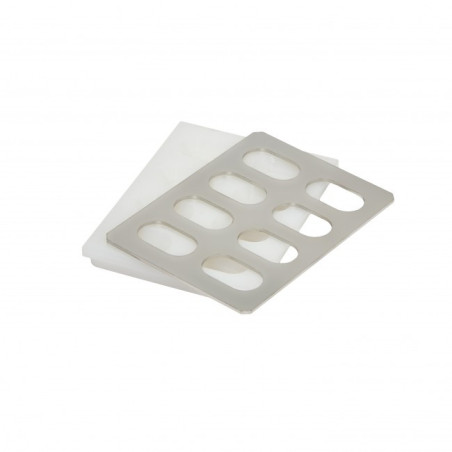 Molde para Caja Mágica Forma Ovalada